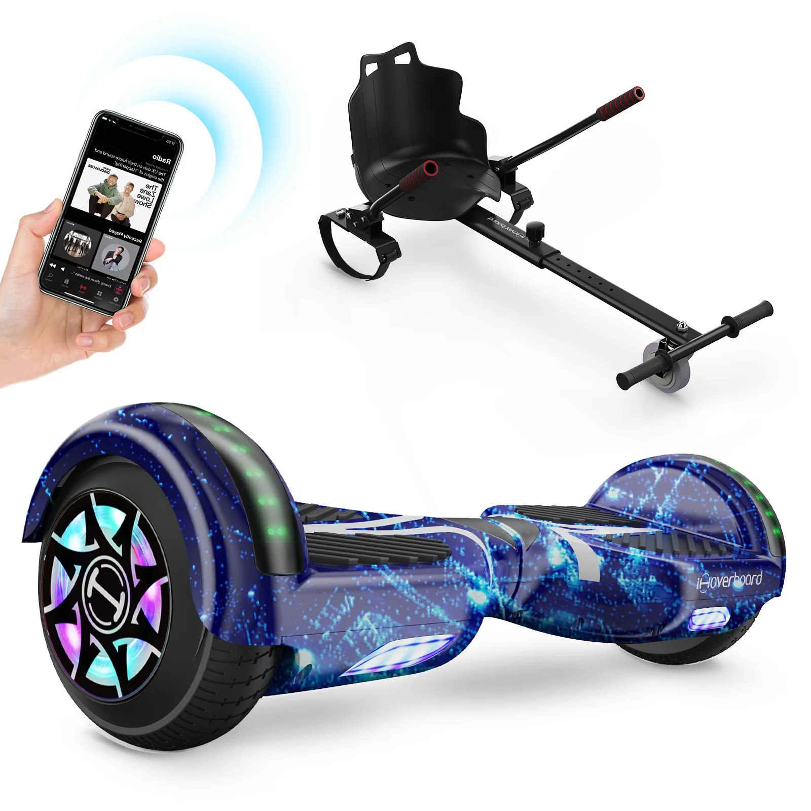 iHoverboard H2 Bluetooth Hoverboard 6.5" - Image 15