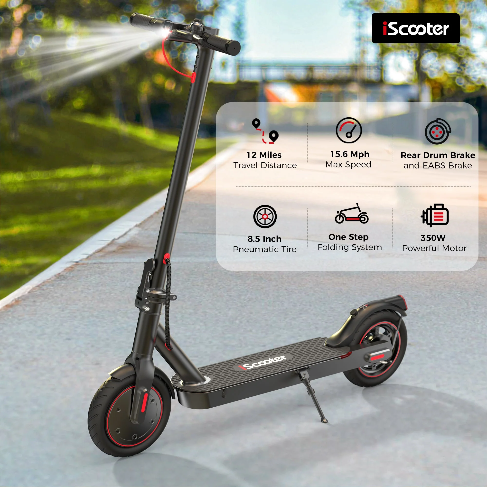 iScooter i9 Commuter Electric Scooter - Image 17