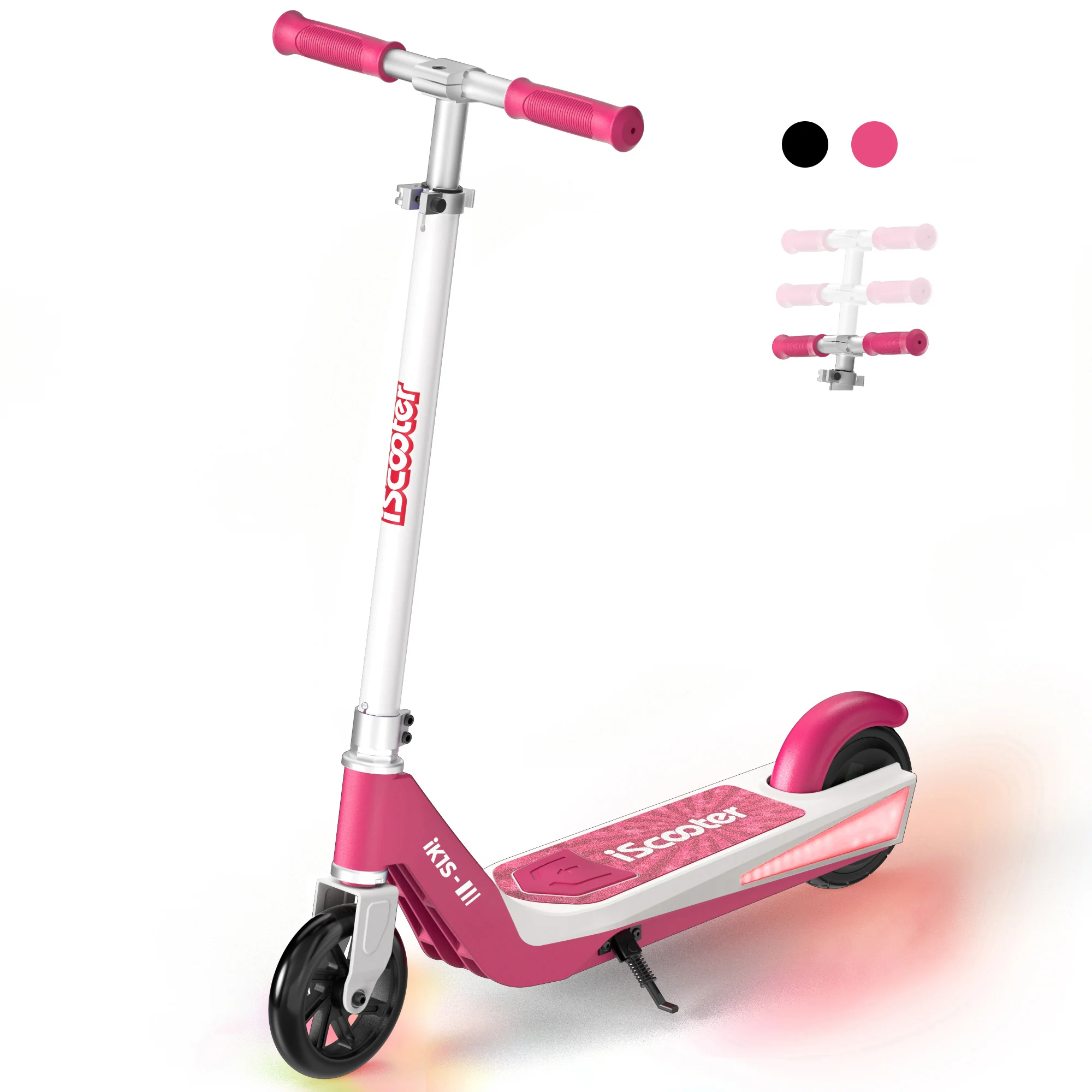iScooter iK1S Electric Scooter for Kids with Colorful Flashing Wheels - Image 10