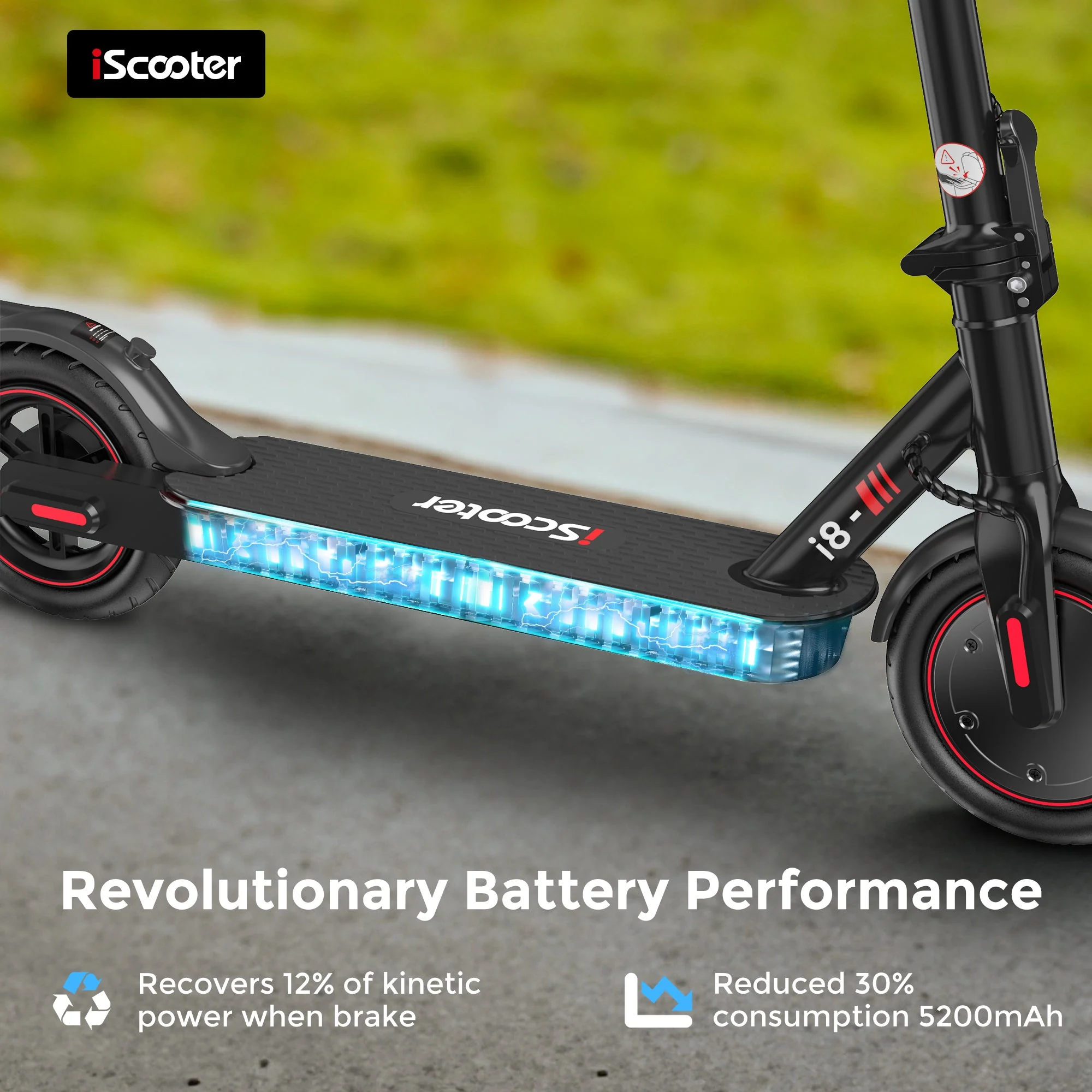 i8 Electric Scooter 350W - Image 8