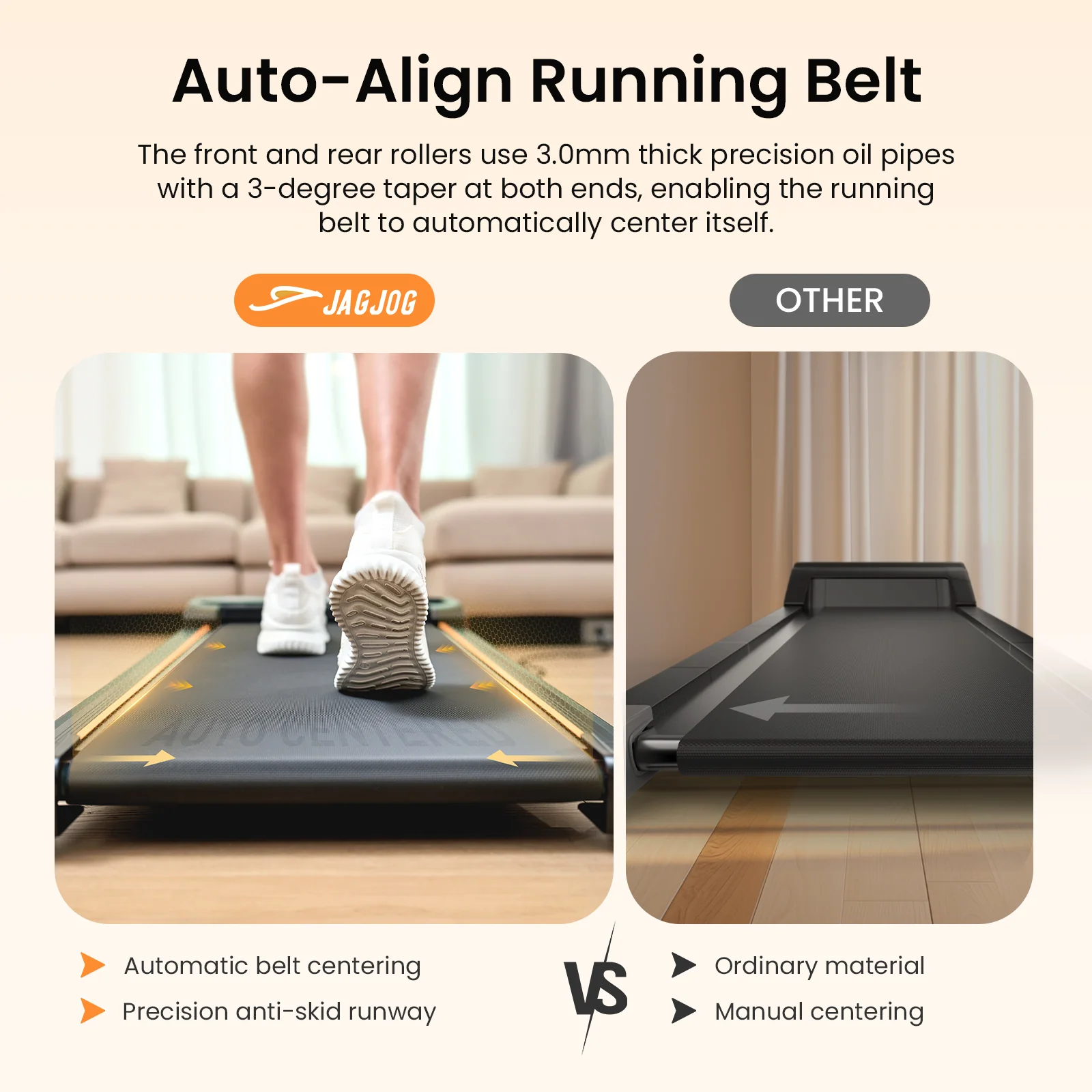 JT31 / JT51 Walking Pad Treadmill with Incline - Image 8