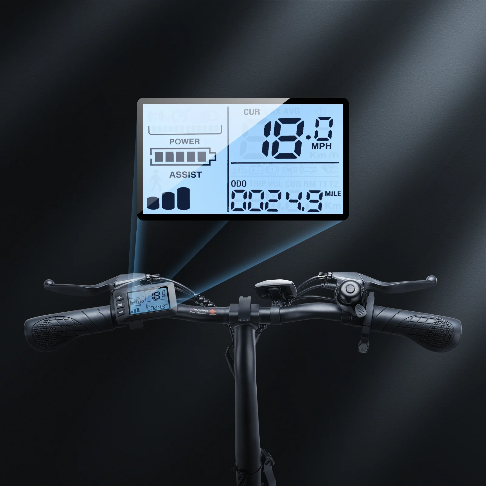 U1 Foldable Electric Bike 500W - Image 13