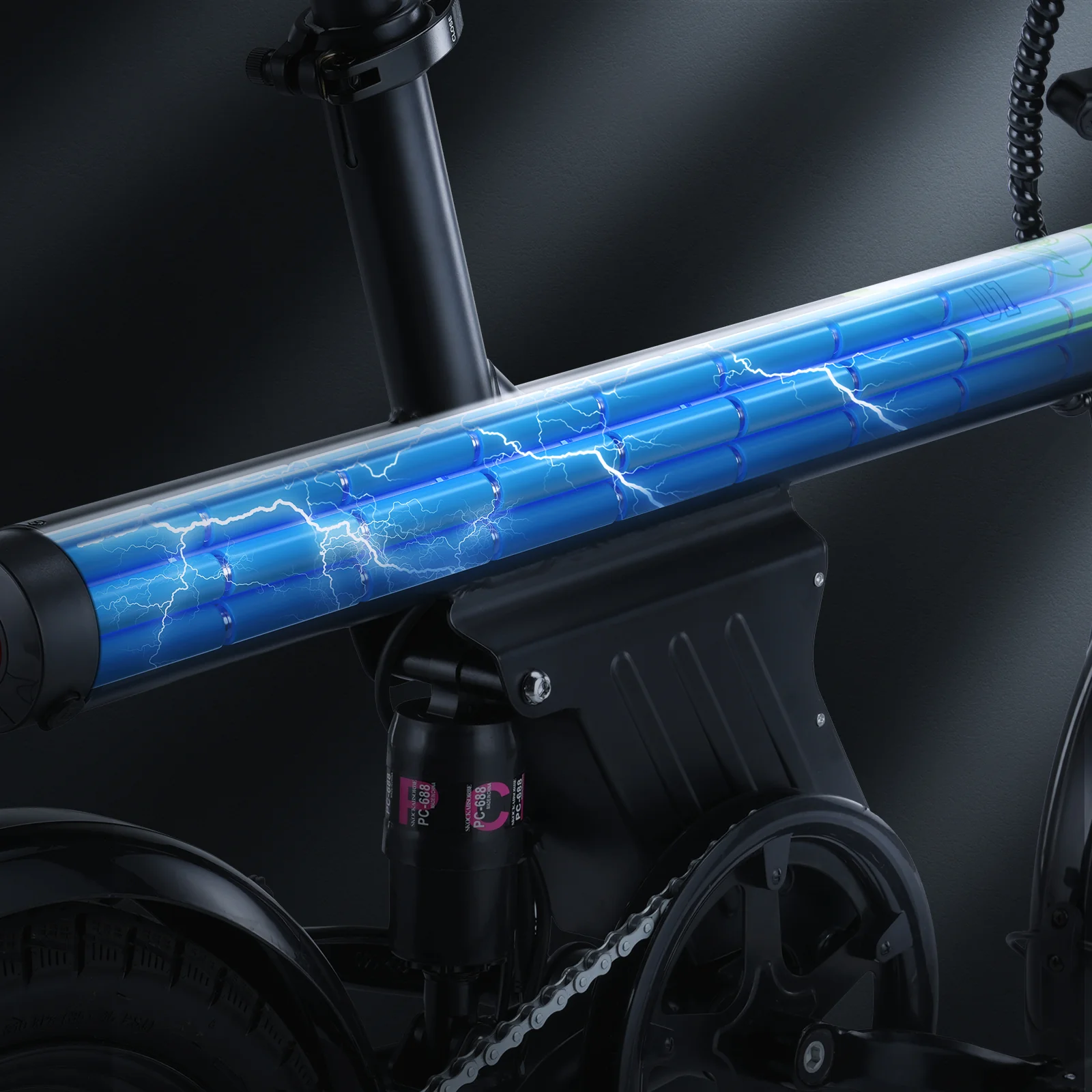 U1 Foldable Electric Bike 500W - Image 14