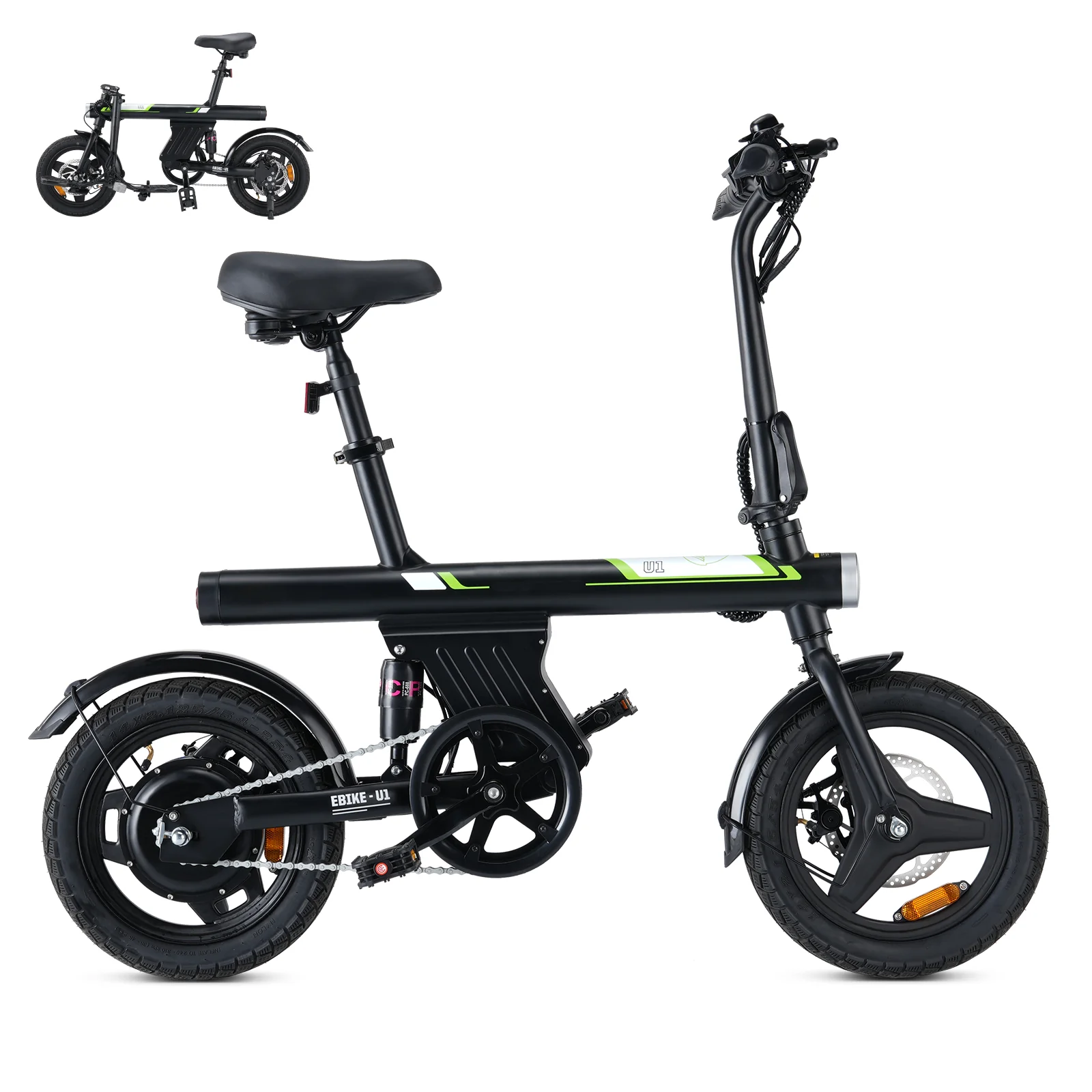 U1 Foldable Electric Bike 500W - Image 22