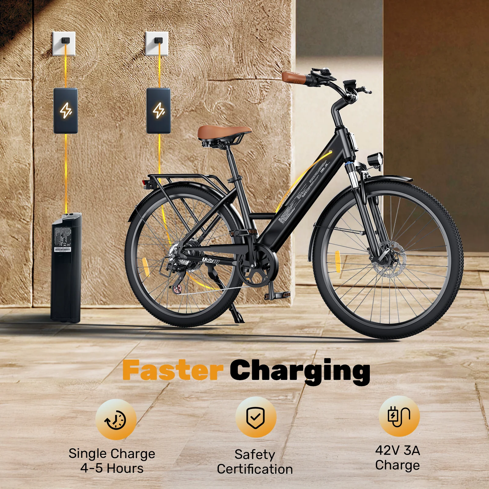 Ucity /  U2 Urban Commuter Electric Bike - Image 5